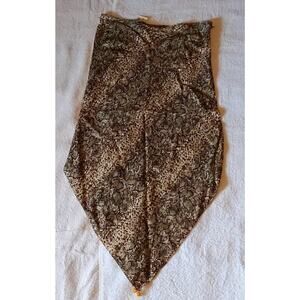 ABS by Allen Schwartz Off 5th Snake Print Pointed Skirt Size 10